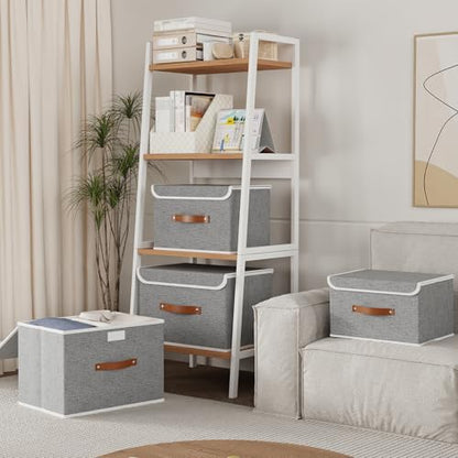 Yawinhe Collapsible Storage Bins, 13.0x9.0x7.9in - Image 3