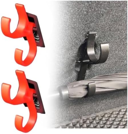 2pcs Cars Umbrella Hook, No Drilling Multifunctional Universal Umbrella Holder by Unknown