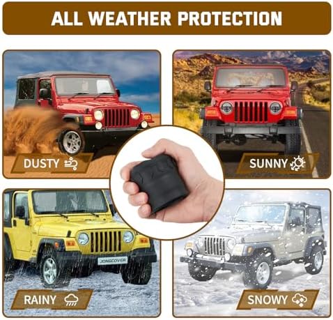 Door Sill Guards Kit Rubber Door Entry Guards Protector Wrangler TJ 2 Door - Image 6