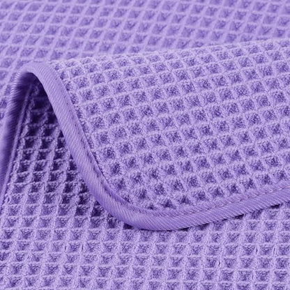 POLYTE 430 GSM Poly Blend Microfiber Quick Dry Waffle Hand Towel, 16x30 in - Image 5