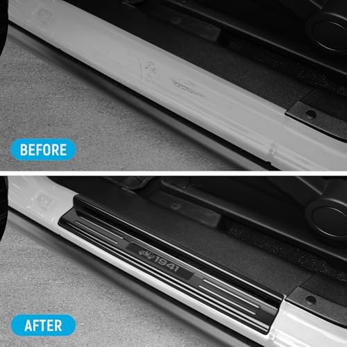 ZZEQYG 2 Pcs Stainless Steel Door Sill Protector Compatible - Image 2