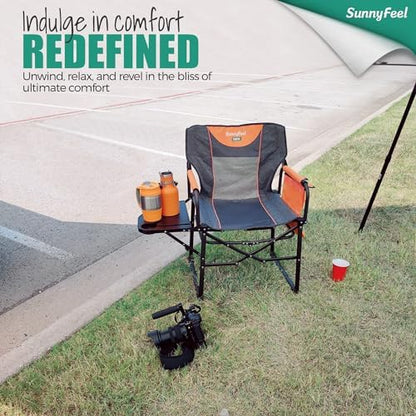 SUNNYFEEL Oversized Camping Chair Portable Directors Chairs - Image 3