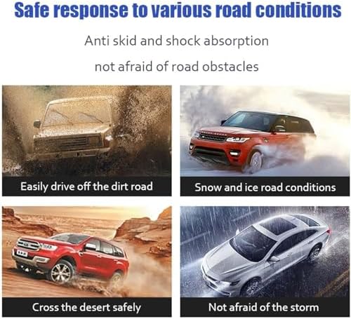 Anti Slip Tire Strap, Reusable Car Winter Zip Tie Tire Snow Wheels Chains - Image 7