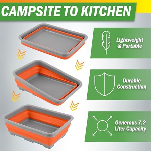 Set of 2 Multipurpose Wash Bins – 7.27-Liter Basins - Image 4