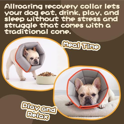 Dog Cone Collar After Surgery, Adjustable Soft Recovery Cone - Image 6