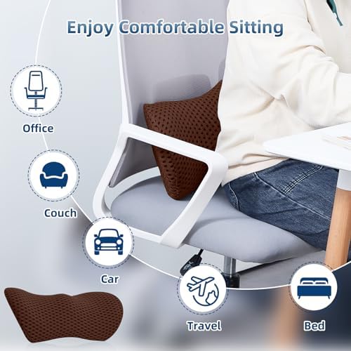 Lumbar Pillow, Memory Foam Lumbar Support Pillow - Image 6