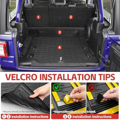Cargo Mat with Seat Back Cover Fit - Image 4