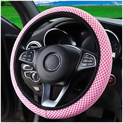 Moly Magnolia 15 Inch Steering Wheel Cover, Microfiber Ice Silk by Moly+Magnolia