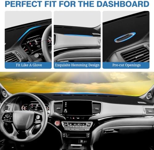 FIILINES Dash Cover for 2019-2025 Honda Passport/ 2016-2022 Pilot/ 2017-2025 - Image 4