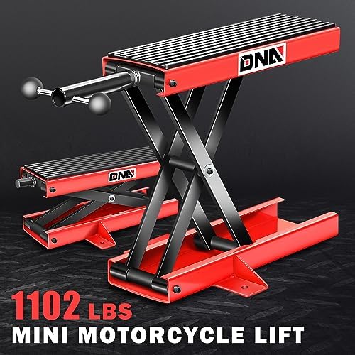 DNA Motoring Steel Motorcycle ATV Scissor Lift Jack Hoist Stand - Image 6