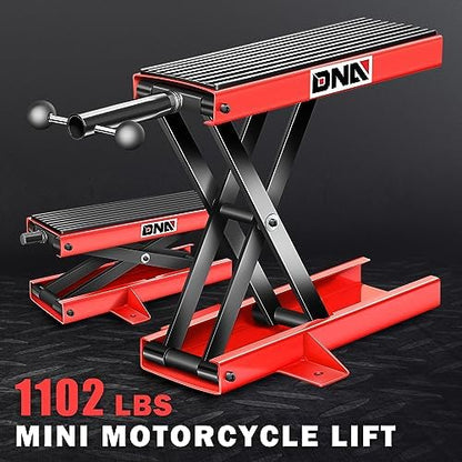 DNA Motoring Steel Motorcycle ATV Scissor Lift Jack Hoist Stand - Image 6