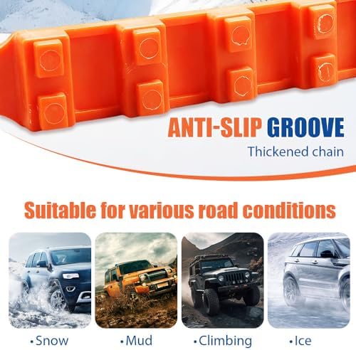 Universal Anti-Skid Snow Tire Chains, 2026 New Emergency Traction Cables - Image 6