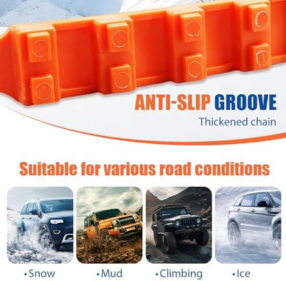 Universal Anti-Skid Snow Tire Chains, 2026 New Emergency Traction Cables - Image 6