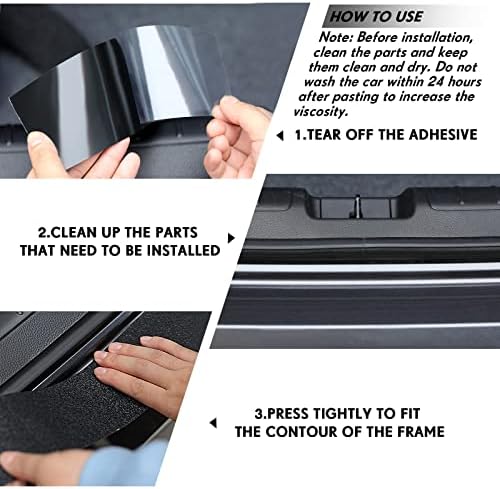 Frienda Car Door Sill Protector Edge Guards, 2 Inch Wide, 16.4 Feet - Image 4