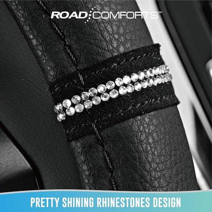 Road Comforts Leopard Steering Wheel Cover - Image 5
