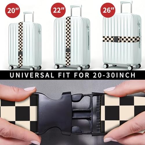 Luggage Straps for Suitcases, Heavy Duty Travel Belt - Image 4