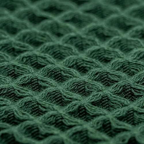 Luxury Organic Japanese Cotton Waffle Bath Towel | Thick, Quick Dry Bathroom - Image 6