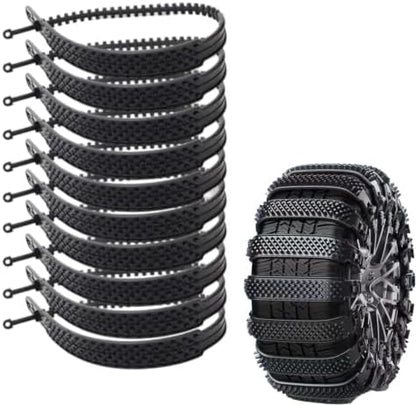 Tire Traction Straps Anti Skid Reusable Road Trip Accessories by Unknown