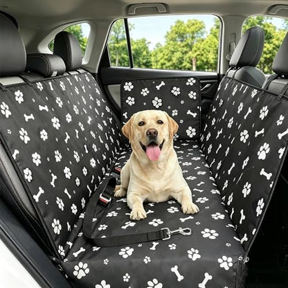 Dog Car Seat Cover for Back Seat Waterproof & Scratch-Resistant by Unknown