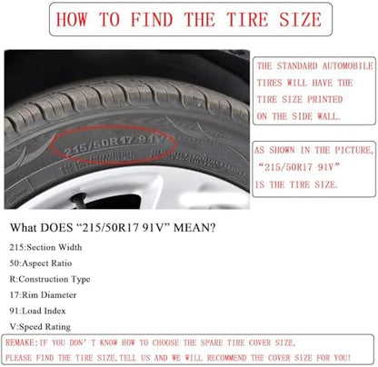 Tire Storage Cover Heavy Duty Tirehide up to 4 Tires in Diameter 23"-29" - Image 5