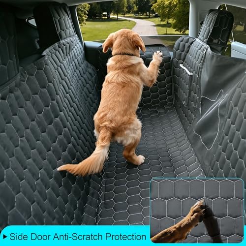 Meginc Dog Seat Covers for Back Seat, Dog Car Seat for Tesla Model 3, 100% - Image 6