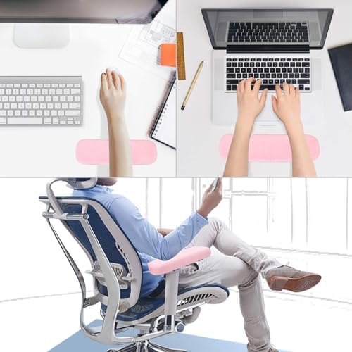 MOSISO Chair Armrest Pads, Home/Office Chair Arm Rest Covers - Image 5