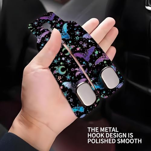 Car Seat Headrest Hook, Universal Leather Cute Hanger Holder Hook, Storage - Image 4