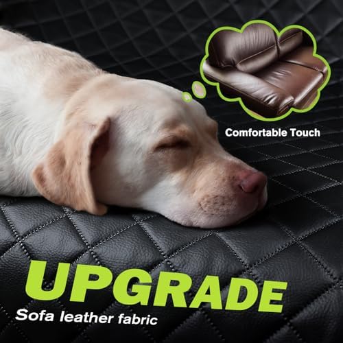 Pecute Back Seat Extender for Dogs 56.29 * 28.74 in, Car Window Fixing for - Image 4