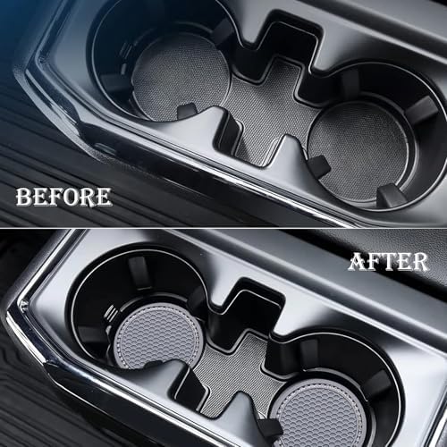 4PCS Bling Cup Holder Coaster, 2.75 Inch Auto Car Cup Holder Insert Coasters - Image 7