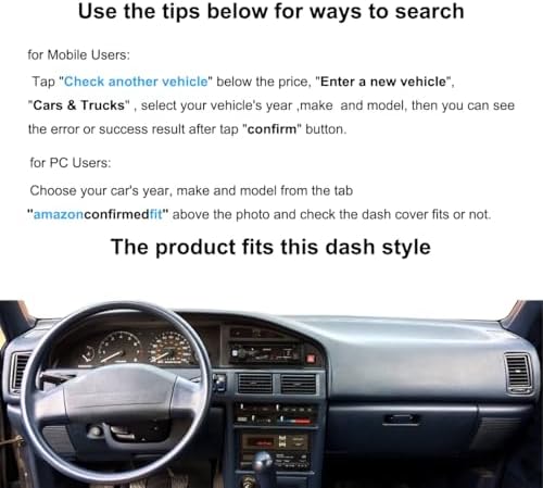 Dash Cover Mat Fit for Toyota Corolla F222 - Image 2