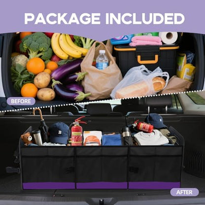 AOPHY Foldable Trunk Organizer for Car SUV Truck 95L - Image 4