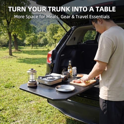 Rear Trunk Table for Lincoln Zephyr 2023-2026, Foldable Adjustable Tailgate - Image 2