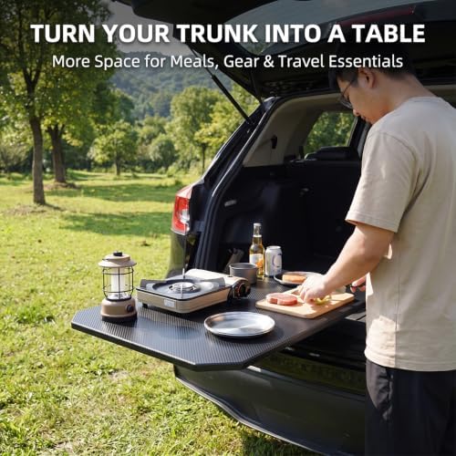 Rear Trunk Table for Toyota Camry 2025-2026, Foldable Adjustable Tailgate - Image 2