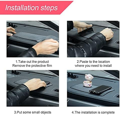 10.6 x 5.9 Inch Car Dashboard Anti-Slip Mat - Image 5