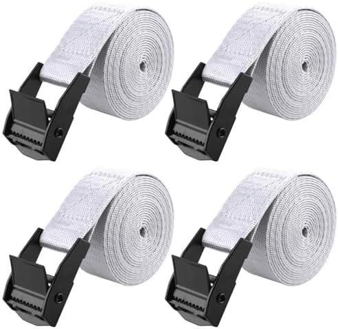 TRIWONDER Cinch Tie Down Strap Lashing Straps Heavy Duty Nylon Straps by TRIWONDER