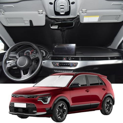 Windshield Sunshade for Kia NIRO 2017-2022 Sun Shade Car Windshield by ZOIBVCARSUNSHADE