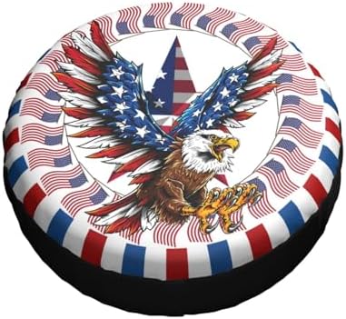 American Eagle Spare Tire Cover Waterproof Sun Protection Fit 17 Inches - Image 3