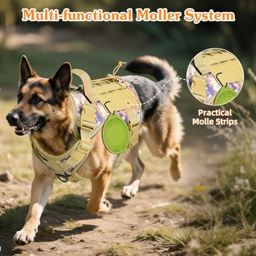 VavoPaw Heavy Duty Tactical Dog Harness - Image 6