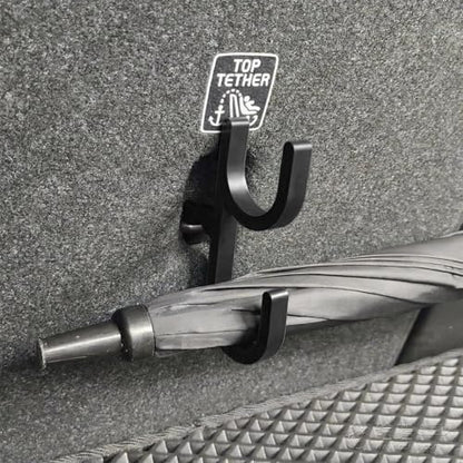 2 PCS Car Umbrella Hook, Stable Installation Rain Gear Hook Universal Towel - Image 6