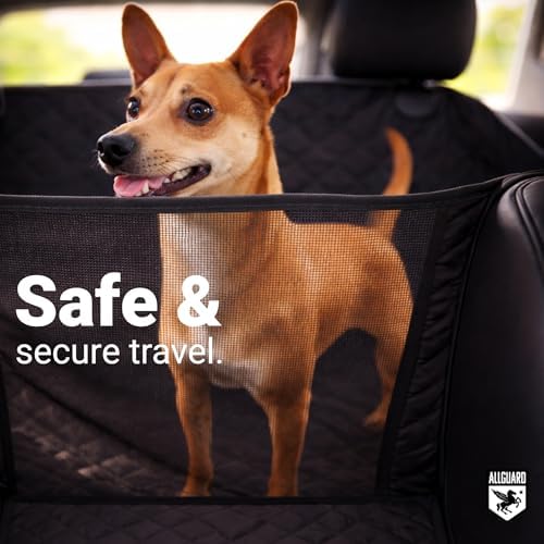 Dog Car Seat Cover for Back Seat, Waterproof, Scratchproof, Dog Hammock for Car - Image 4