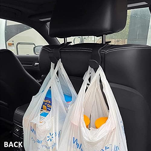 Purse Hook for Car, Superior Leather Headrest Hanger Matching Cars Interior - Image 4