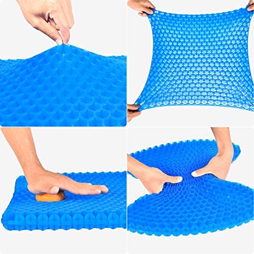 Gel Seat Cushion, Cooling Honeycomb Design - Image 3