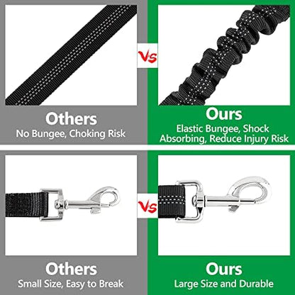 Plutus Pet Dog Seat Belt for Car Headrest, Reflective - Image 5