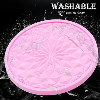 4 Pack Silicone Car Cup Holder Coaster – 2.75 Inch Non-Slip Drink Mat, - Image 5