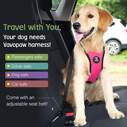VavoPaw Dog Seat Belt Vest Harness - Image 2