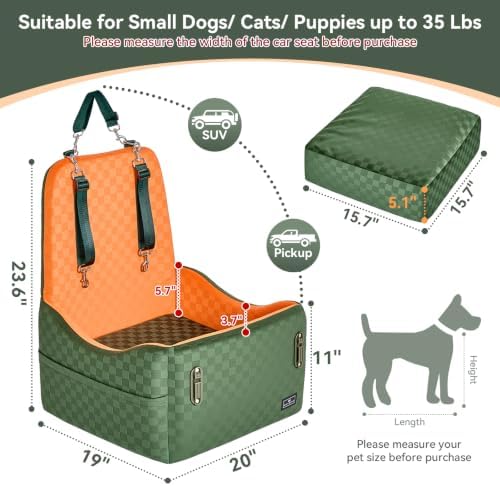 PETSFIT Pet Car Seat with Patented Safety System - Image 5