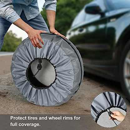 Explore Land Tire Cover with Handle 4P Fit Diameters 26''-28.75'' - Image 7