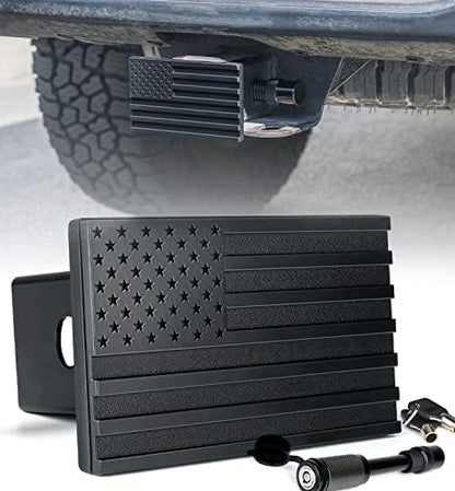 Xprite Aluminum Trailer Hitch Cover, Heavy Duty 2" Inch Tow Hitch Receivers by Xprite