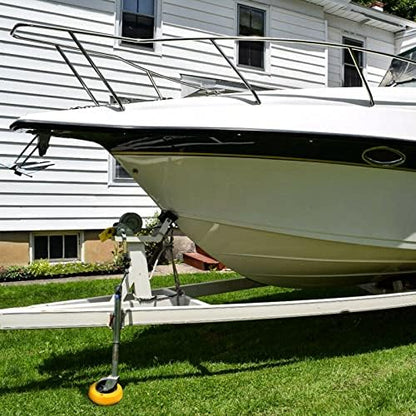 HOXWELL Durable Wheel Dock for Trailer Tongue Jack, Heavy Duty Wheel Dock for - Image 6