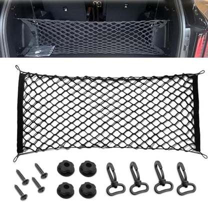 Car Cargo Net, Car Trunk Net Stretchable, Dual-Layer Nylon Trunk Storage Mesh by Unknown